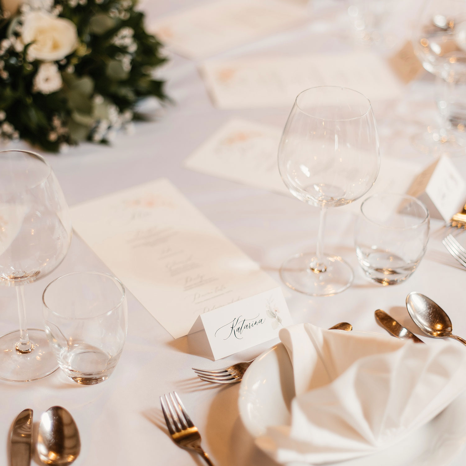 Unique Printed Materials - Calligraphy for Weddings