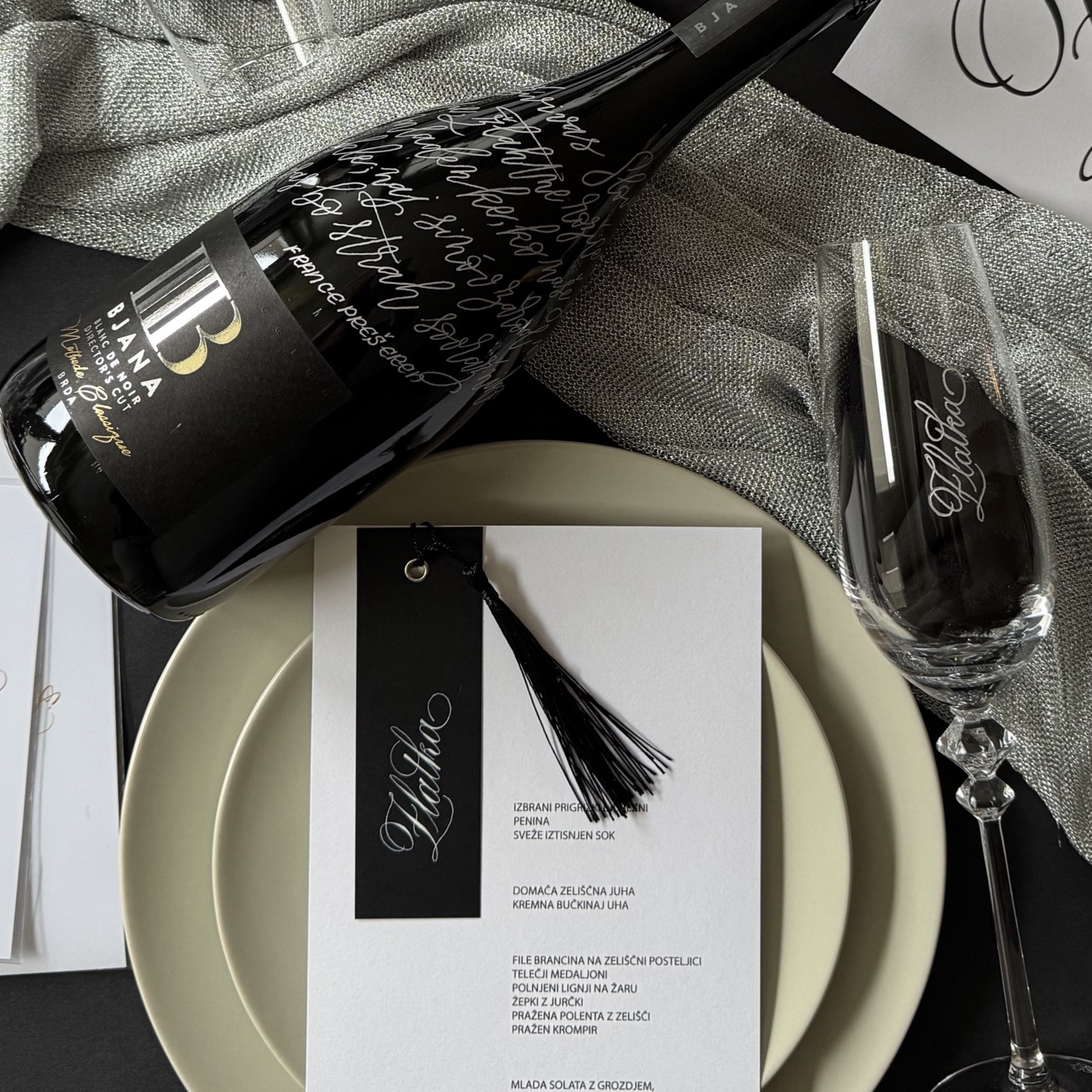 Graviranje na steklenico