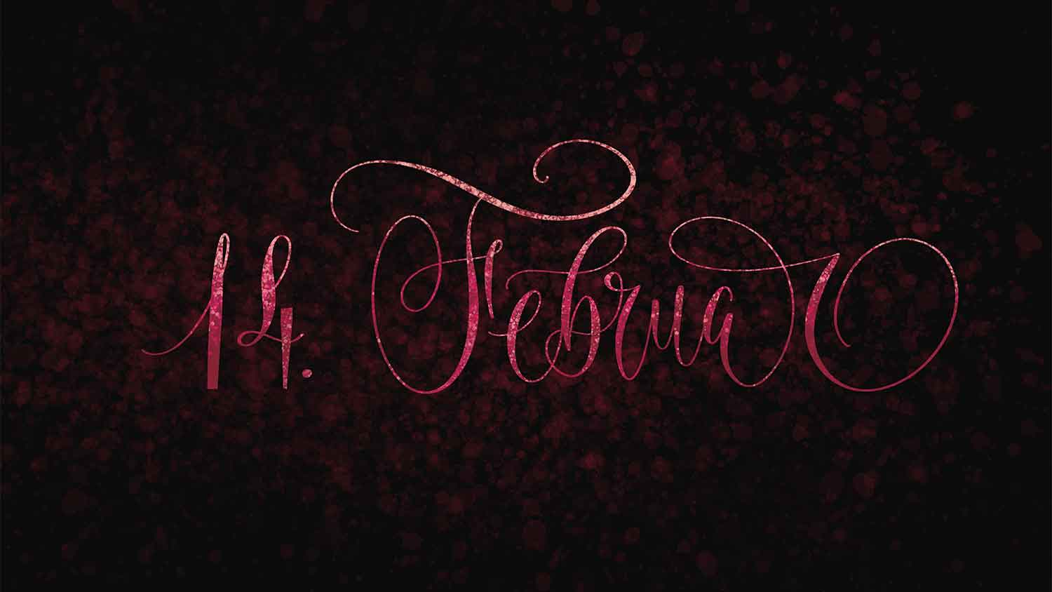 Valentinovo, znano tudi kot praznik svetega Valentina, se praznuje 14. februarja.