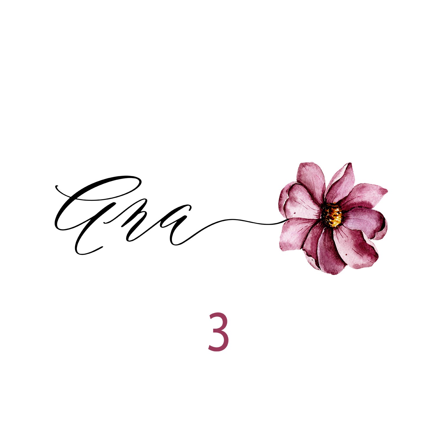 Darilo - Stenska dekoracija z imenom