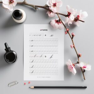 Kaligrafija - delovni listi