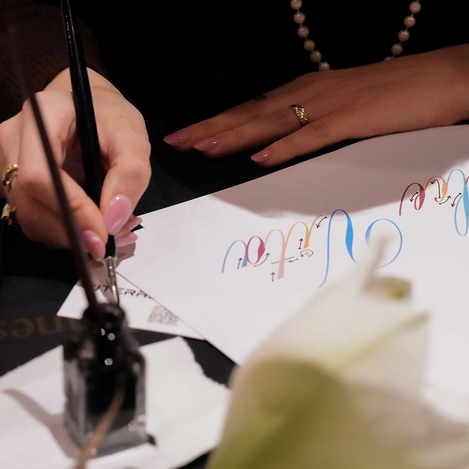 Calligraphy workshop